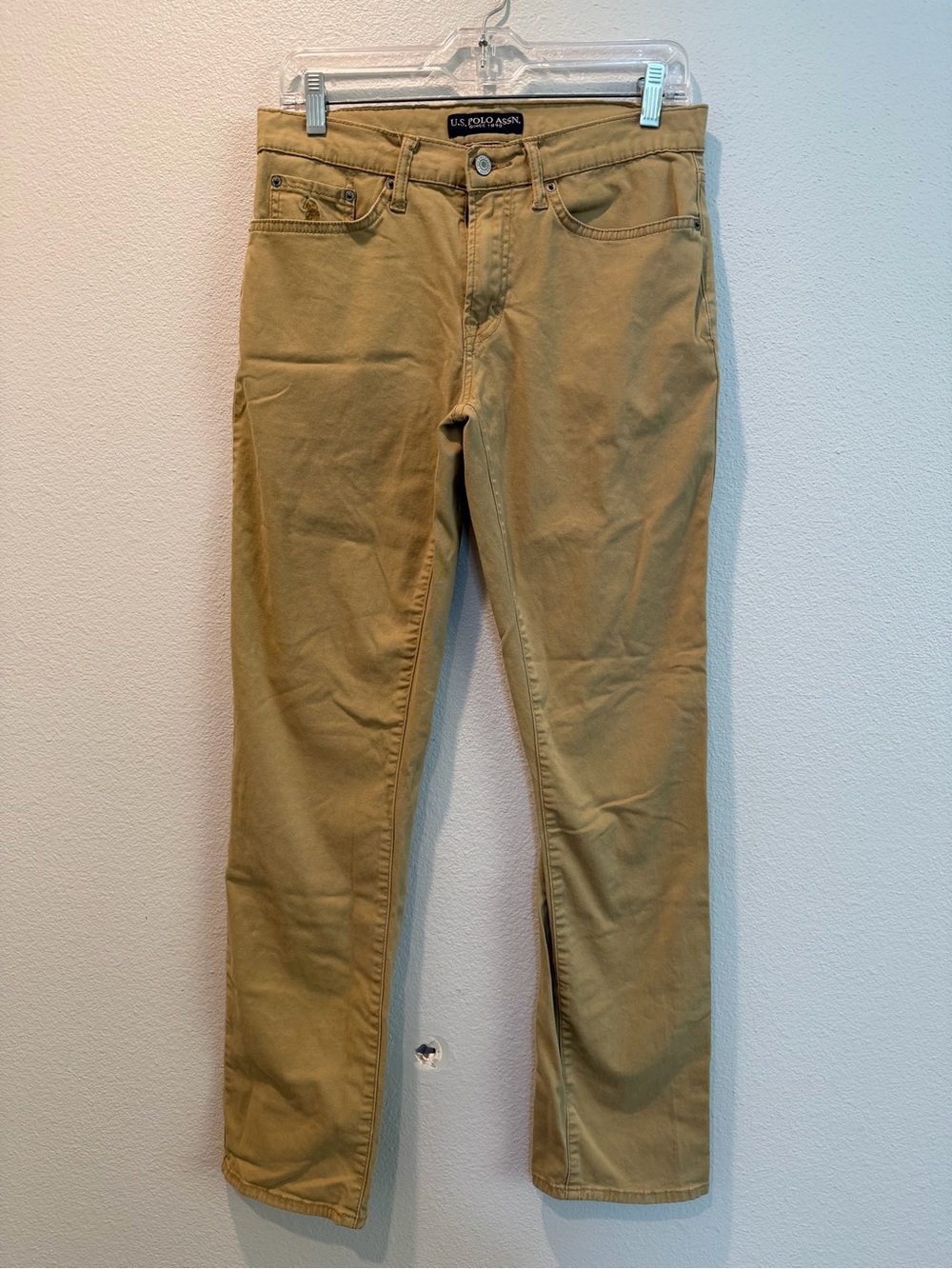 U.S. Polo Assn. Men's Khaki Tan Chinos